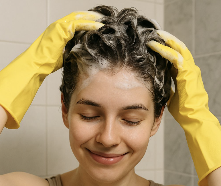 Rubber Gloves?!